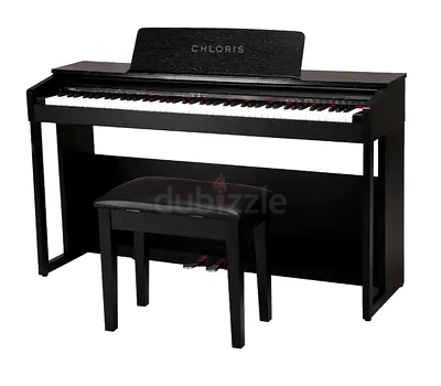 CHLORIS 360 Black Digital Piano – Advanced Performance with Elegant Design