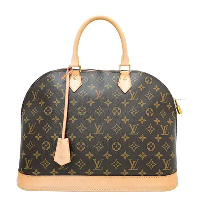 Authentic Louis Vuitton Monogram Alma GM Bag