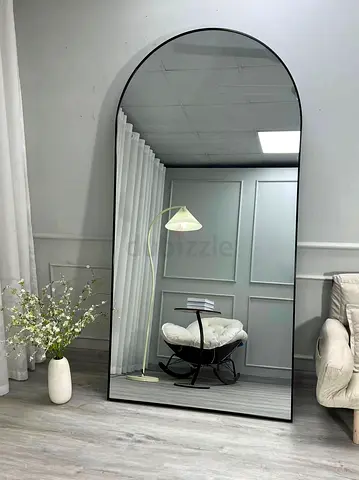 Full length arch mirror