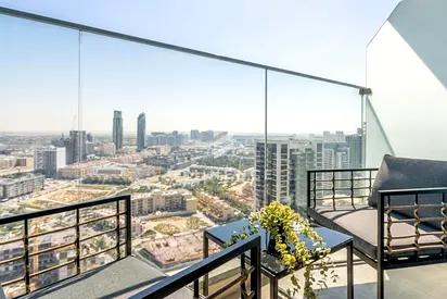 Furnished | Skyline and Community View