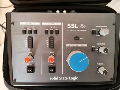 Solid State Logic SSL2+ MKI - mint condition + carrying box