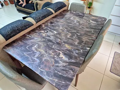 DINING TABLE + 3 CHAIRS