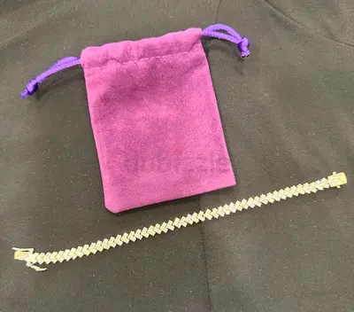 Brand new 18K White Gold Plated Tennis Bracelet with Cubic Zirconia