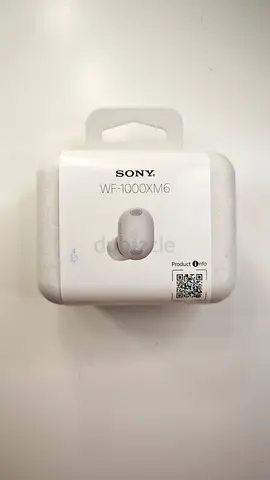 Sony WF-1000XM6 True Wireless Noise Cancelling Earbuds - Sealed Box (White)