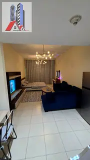 Fully furnished studio for monthly rent in Ajman one tower- Ready to move in immediately.