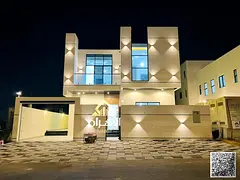 Luxury villa for sale in Al Helio – Ajman | 5 master bedrooms | Registration fees included | Centr