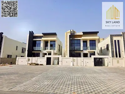 لعاشقي التميز فيلا بدزين اروبي ديكورات حديثه قريبه من محمد بن زايد مع ارتداد كبير وشامله رسوم