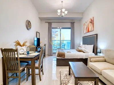 Studio Apartment | Elite Business Bay | High Floor | Canal View | Furnished