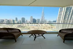 Burj Facing 2BR | Bright | Unfurnished