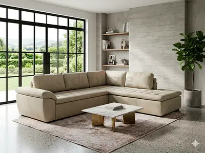 Id Design sectional L Shape Sofa