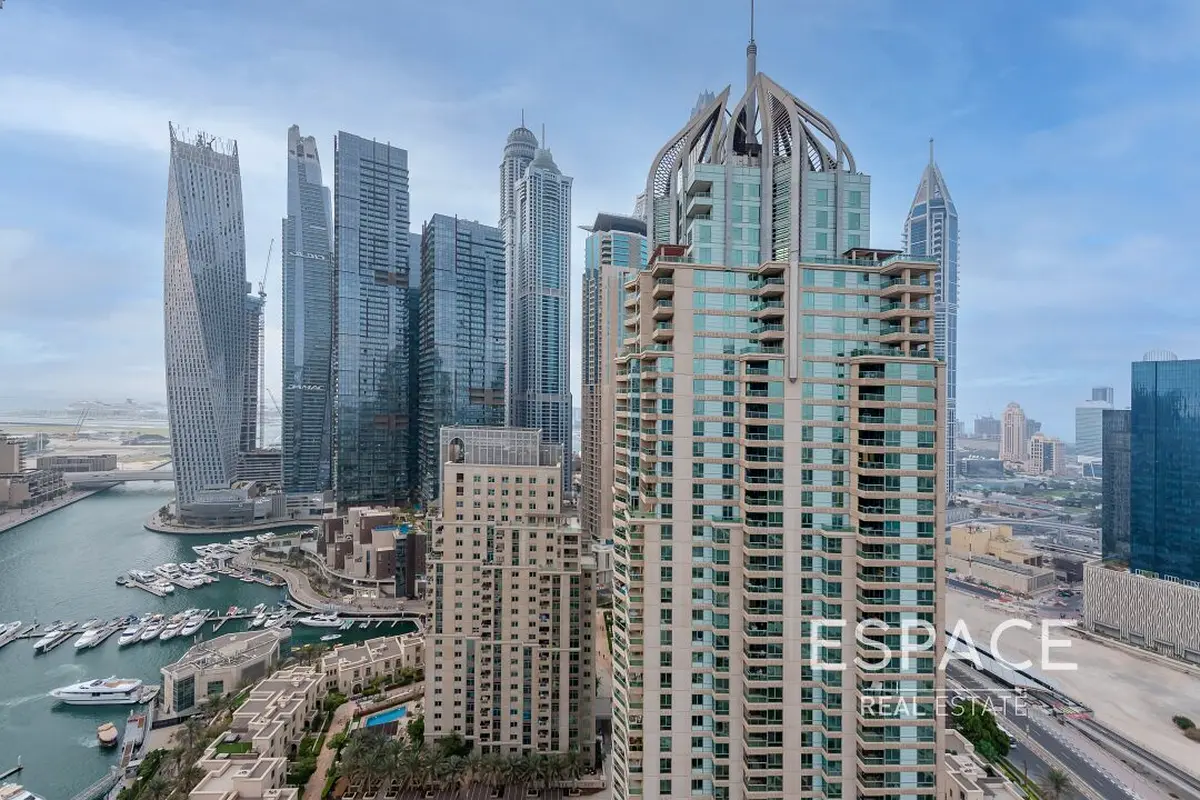 Marina and Golf Course View | High Floor