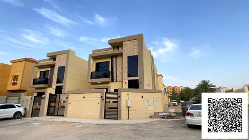 For rent, first floor villa in Al Mowaihat 3 area