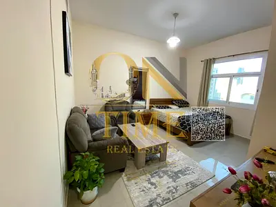 For monthly rent: furnished studio apartment with a separate kitchen, ready to move in.