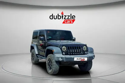 AED 1168/month | 2018 Jeep Wrangler  | GCC Specs | Ref#458211
