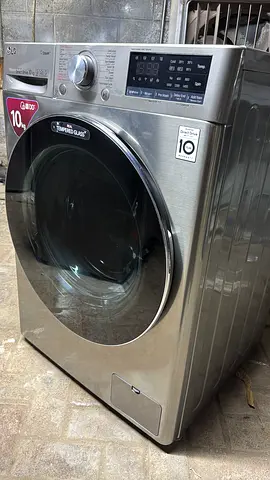 Front load washing machine - 10 kg, stainless steel