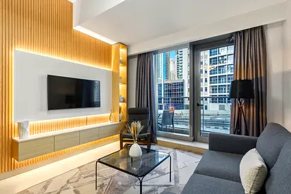 1BR | Sparkle JBR | Walk to Beach & Tram | All Bills Included