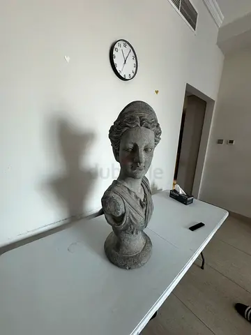 Classical Female Bust Sculpture (Stone Finish)