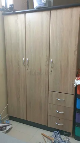 Three door cupboard
