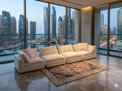 Marina home Luscious feather 🪶 filled modular sofa