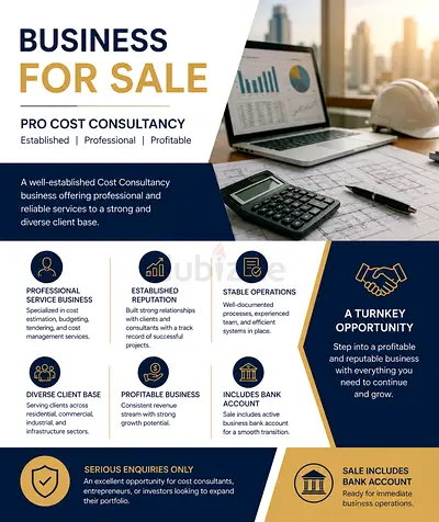 Freezone Consultancy company for Sale with Bank accounts