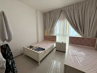 🏡 شقة للإيجار غرفتين وصالة في جزيرة مريم – مبنى جواهر | أول ساكن ومفروشة بالكامل