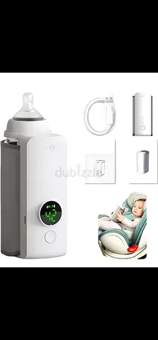 Portable Electric Baby Bottle Warmer — USB Rechargeable, Car  Home Use