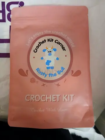 Crochet Kit Corner - Rusty the Bull Crochet Kit (New)