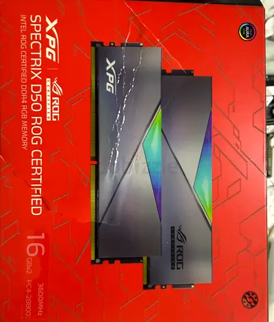 XPG RAMs DDR4 16x2 32gb 3600mhz and Intel Core i7 13700k CPU