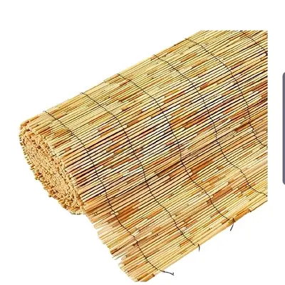Natural Bamboo Reed Privacy Screen Roll - Garden Fence/Decor