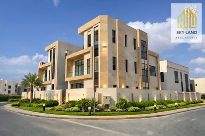 A luxurious villa with a distinctive finish, located on a corner lot with two streets, is for sale