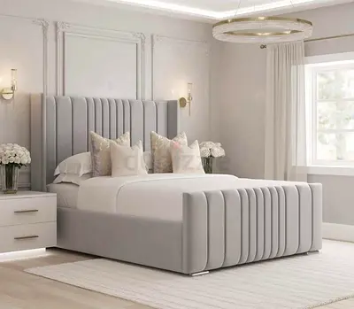 Queen Size Brand New Luxury Fully Customizable Bedframe - UAE Sharjah  Manufactured