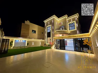Brand New Villa for Sale in Al Mowaihat | Residential Commercial | 5 Master BR + Roof | Ready with Water & Electricity
