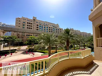Semi Furnished 1BR | Garden View | Beach Access