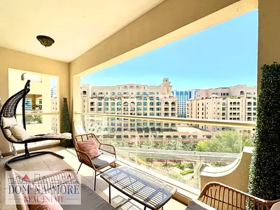 Semi Furnished 1BR | Garden View | Beach Access