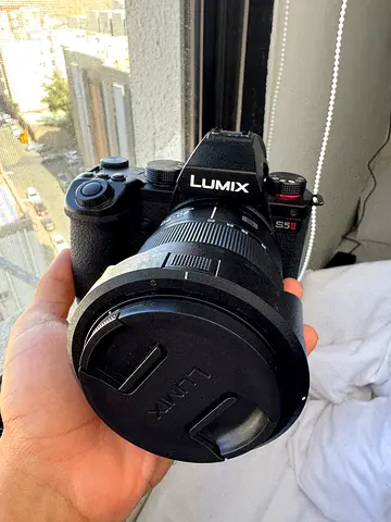 Panasonic Lumix S5II with kit lens 20-60 mm and shutter counter is very low 1700