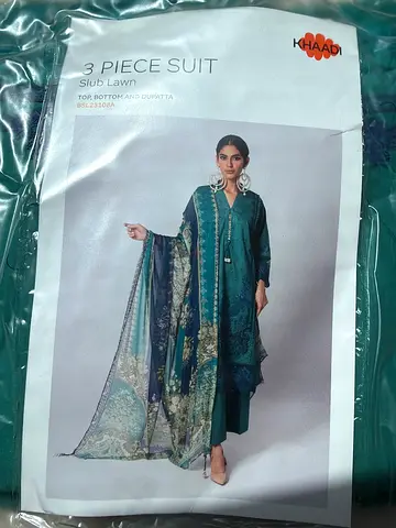 Brand new 3-piece unstitched khaadi suit