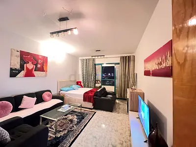 Room with balcony in sheick zaid road for rend