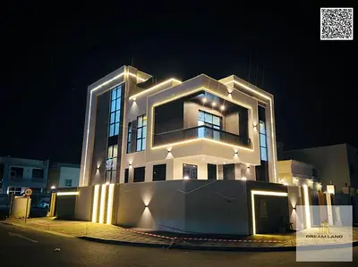 من المالك مباشر شامل رسوم التملك فيلا من أفخم فلل عجمان بناء وتشطيب شخصي سوبر ديلوكس ومساحة بناء وغرف كبيرة جدا تملك حر