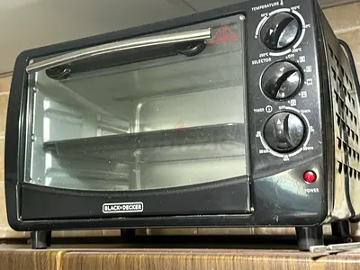 Black+Decker Countertop Toaster Oven - Used, Working as New
