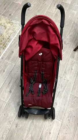 Joie Lightweight Maroon Umbrella Stroller — Good Condition