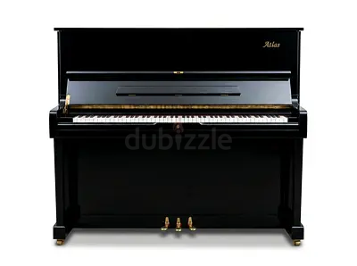 ATLAS A22 Black Upright Piano – Powerful Japanese Tone | Elegant Black Finish