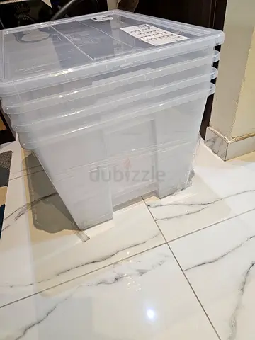 Ikea storage boxes 79x57x43 cm/130 l
