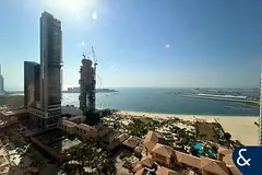 2 Bedrooms | semi furnished | Sea view