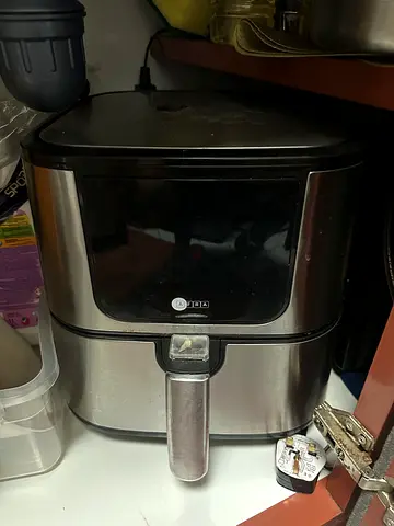 Stainless Steel Air Fryer - Good Working Condition