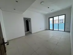 One bedroom and living room for rent in Al-Jada, Muwaileh. Includes a master bedroom, built-in wardr