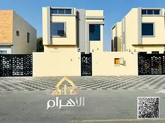 For sale: Corner villa near the mosque. Located in Ajman. Super deluxe construction and finishing, p
