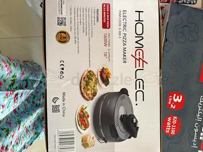 HomeLecc Electric Pizza Maker - 1600W
