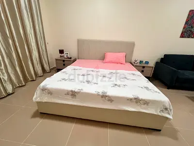 Beige Modern Dresser with Mirror - Good Condition