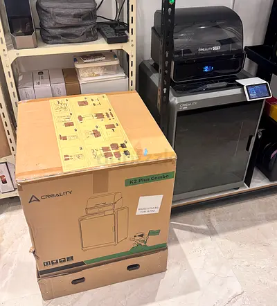 K2 Plus 3D Printer - K2Plus-A99E (Used, 724h)