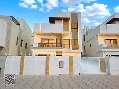 Villa for sale in Ajman | Al Bahia area | 5 bedrooms, majlis, 2 living rooms, maid's room and ro